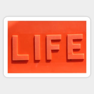 LIFE IS A GIFT, OPEN IT FULLY Sticker